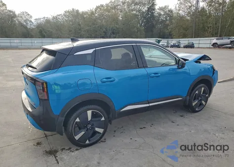 2025 Nissan Kicks Sr from USA, damaged, VIN 3N8AP6DA2SL370480